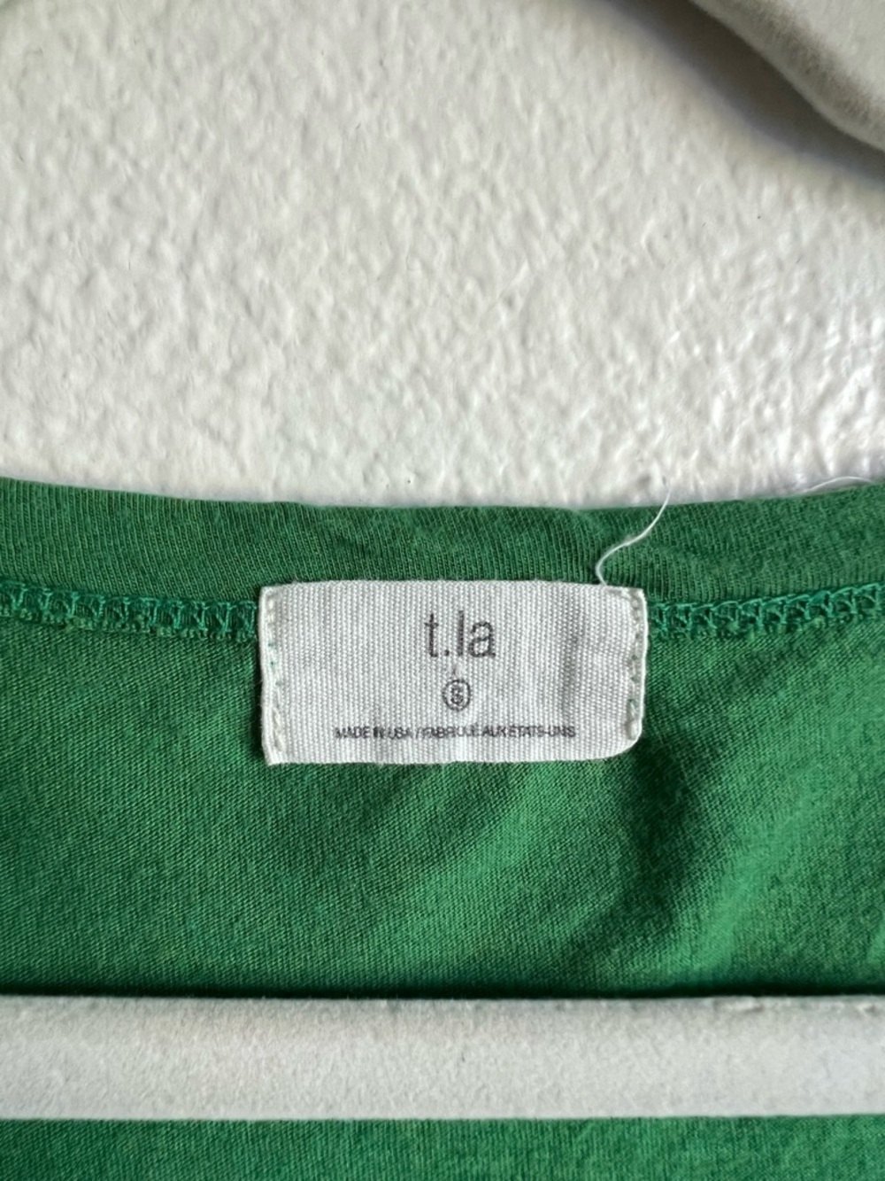 T. La Scoop Neck Layering Tank in Green Anthropologie Green Women's Size S - Picture 4 of 8